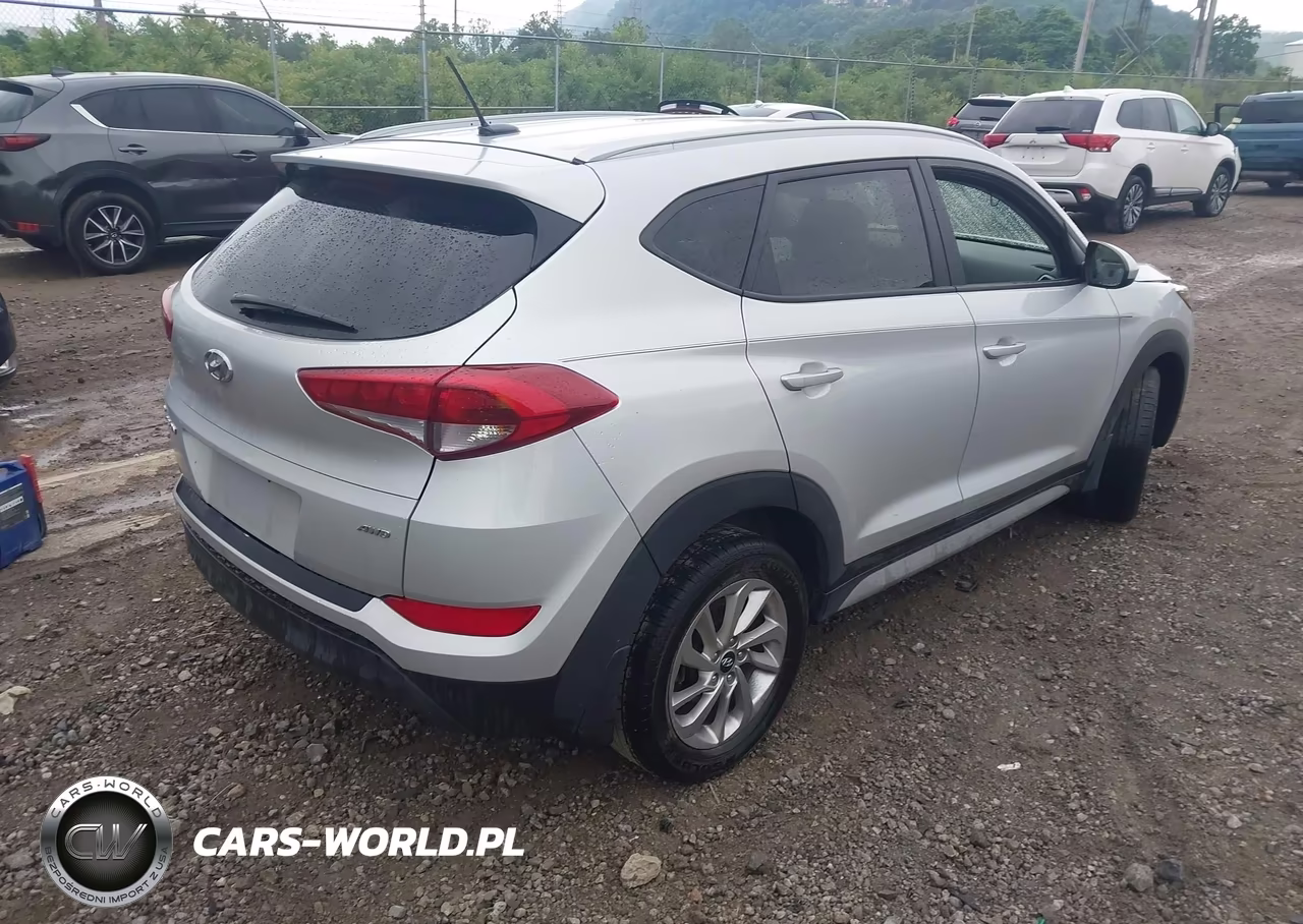 2017 Hyundai Tucson Se VIN:KM8J3CA46HU559373 - 4
