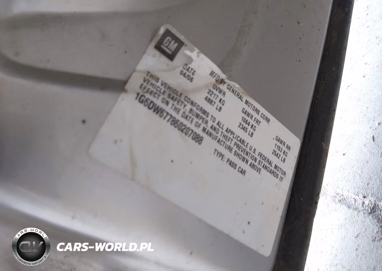 2006 Cadillac Sts V6 VIN:1G6DW677860207088 - 9