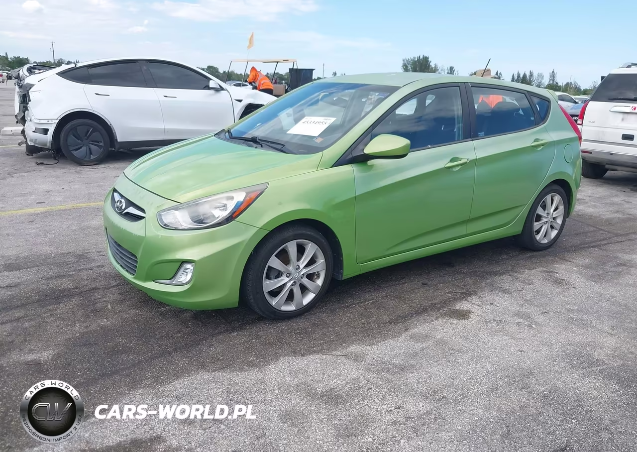 2012 Hyundai Accent Se VIN:KMHCU5AE4CU042804 - 2