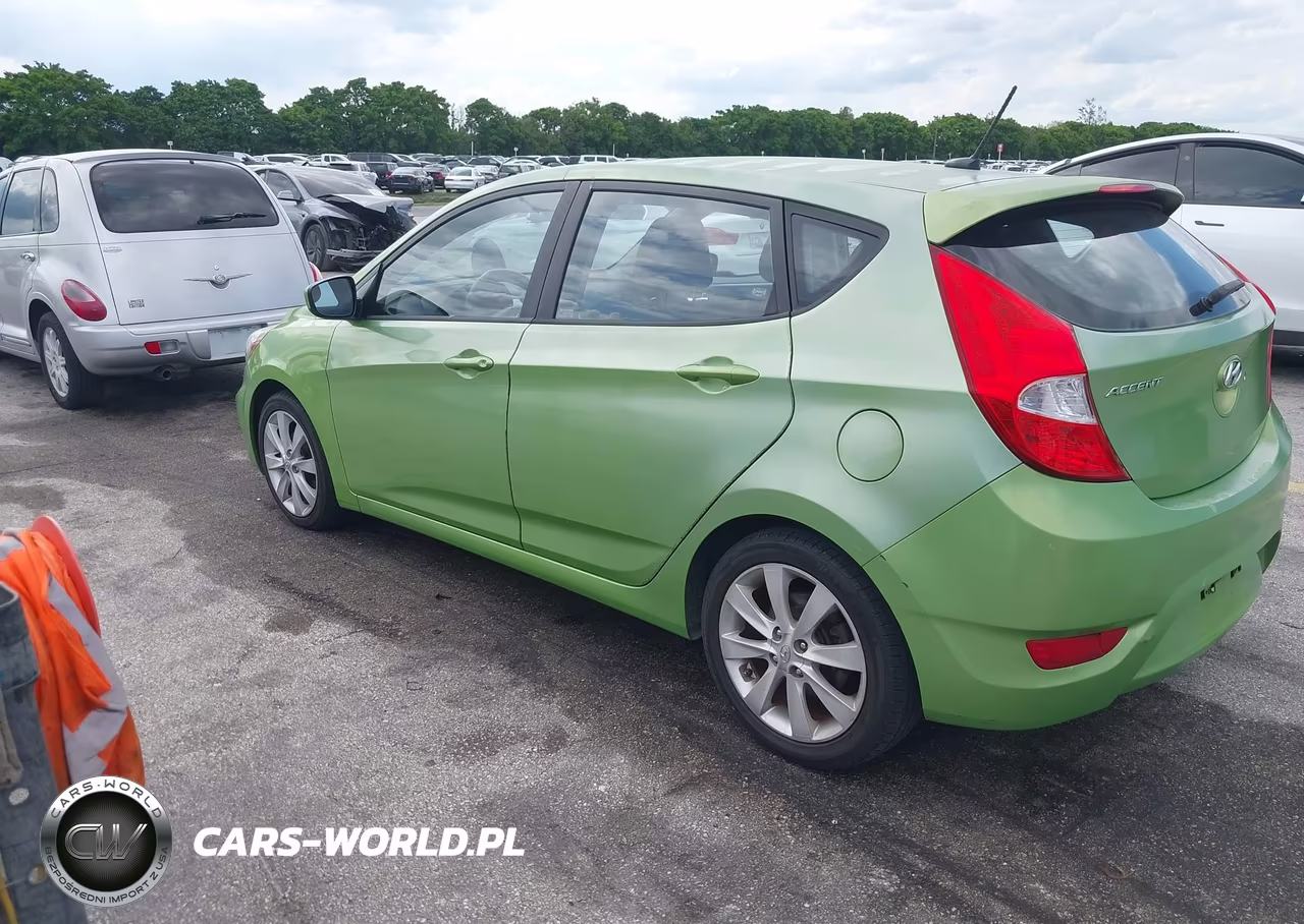 2012 Hyundai Accent Se VIN:KMHCU5AE4CU042804 - 3