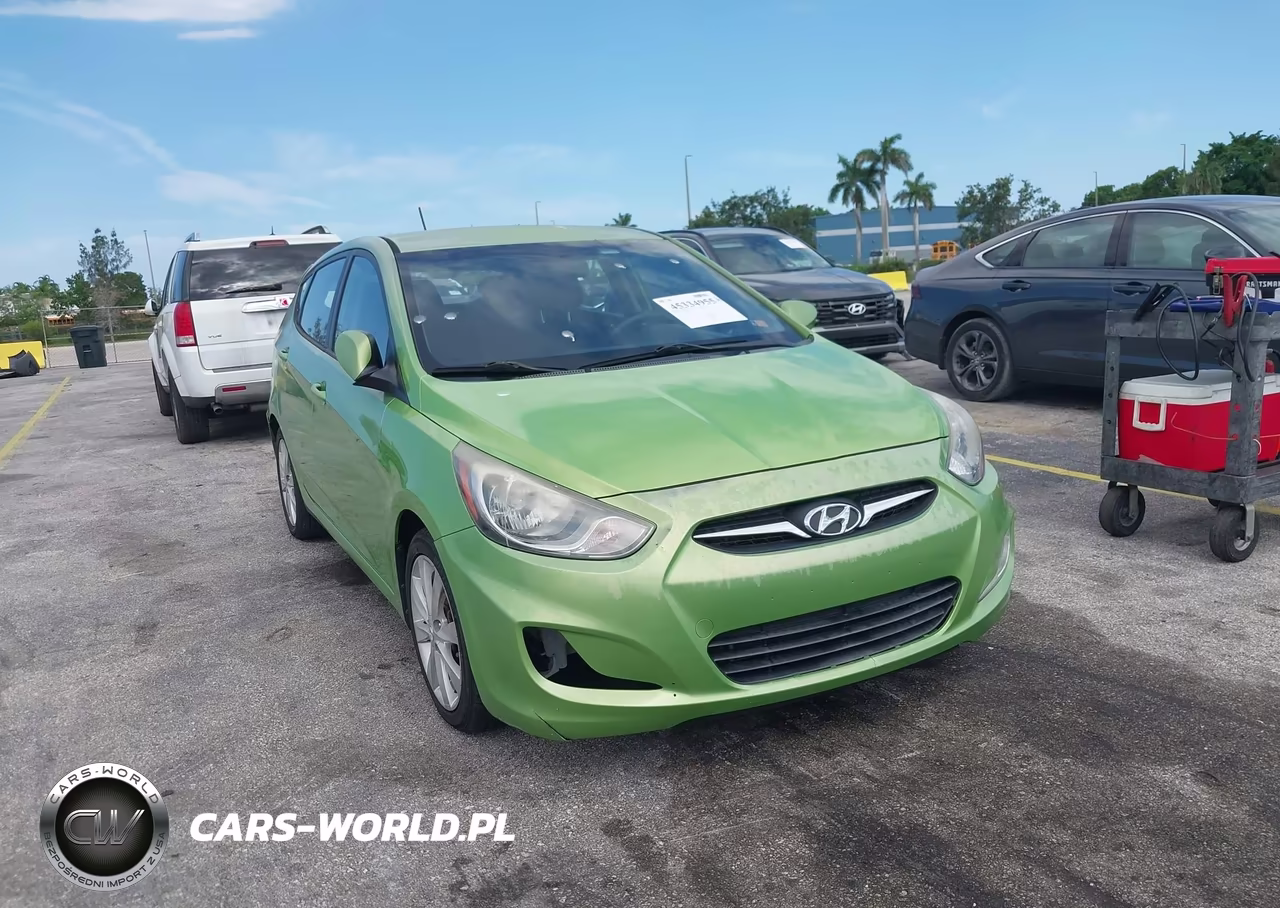 2012 Hyundai Accent Se VIN:KMHCU5AE4CU042804 - 6