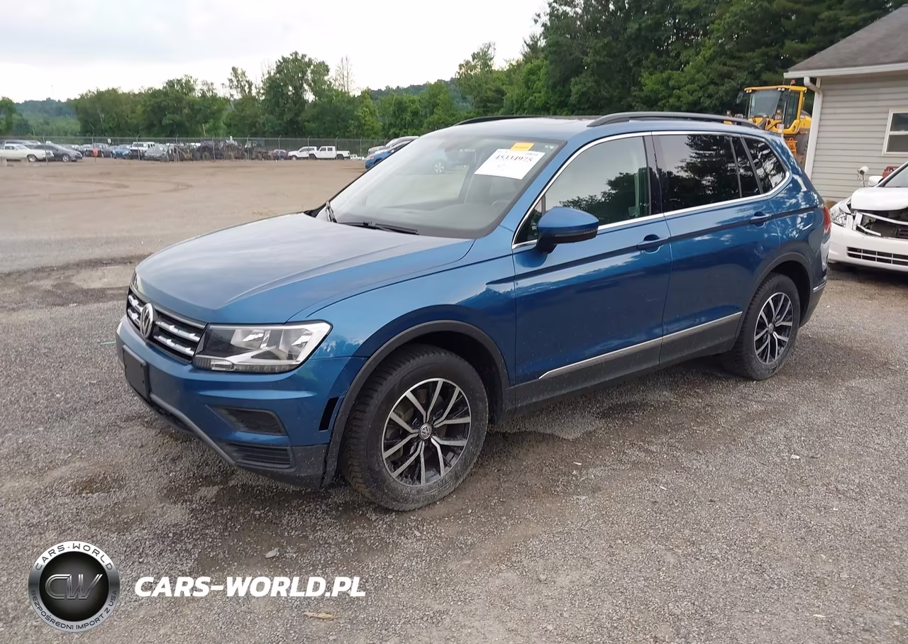 2020 Volkswagen Tiguan 2.0T Se-2.0T Se R-Line Black-2.0T Sel VIN:3VV2B7AX8LM052583 - 2