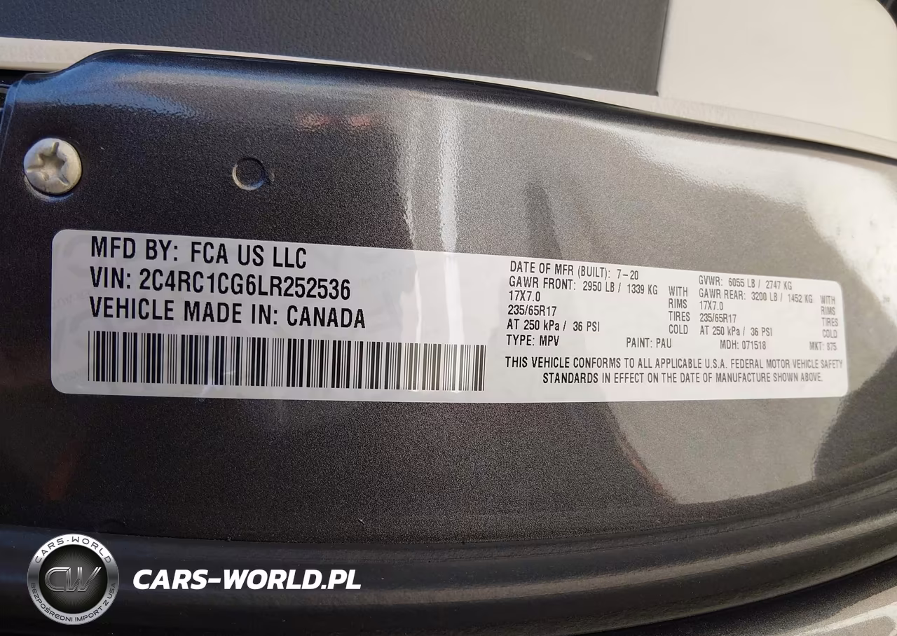 2020 Chrysler Voyager Lx VIN:2C4RC1CG6LR252536 - 9