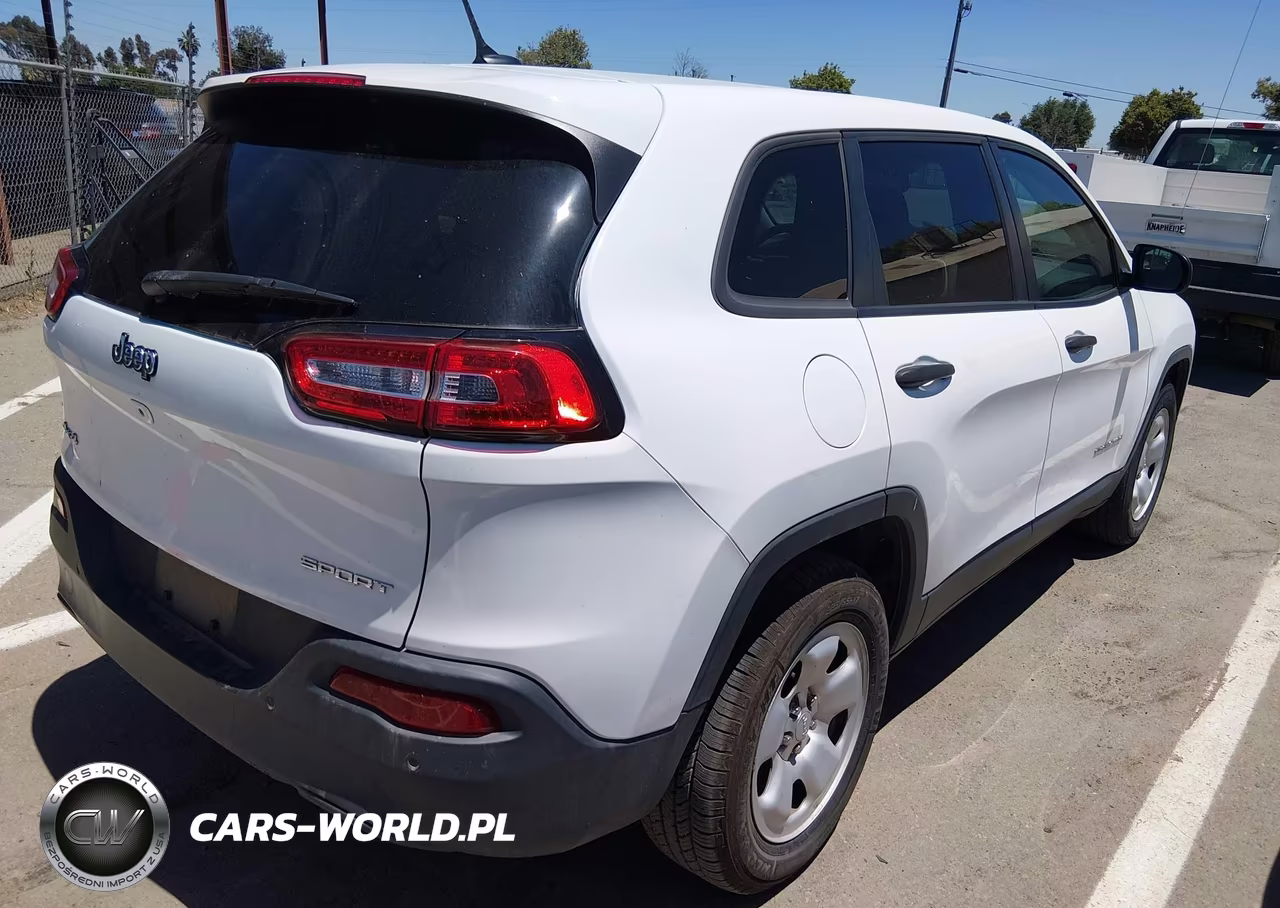 2017 Jeep Cherokee Sport 4X4 VIN:1C4PJMAB0HD225042 - 4