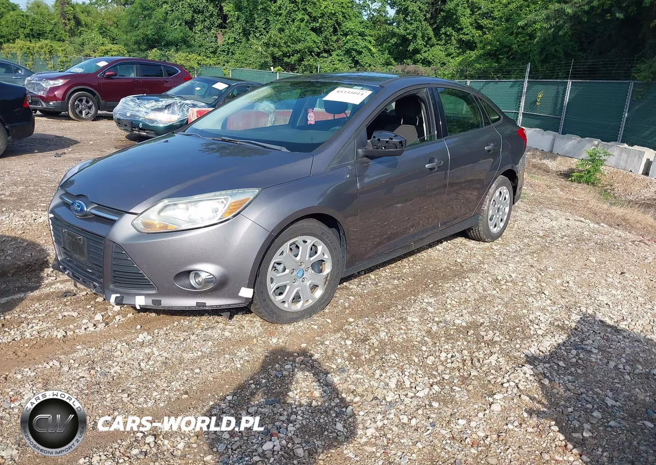 2012 Ford Focus Se VIN:1FAHP3F21CL164245 - 2
