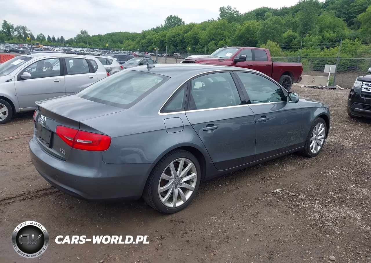 2013 Audi A4 2.0T Premium VIN:WAUFFAFL7DN043594 - 4