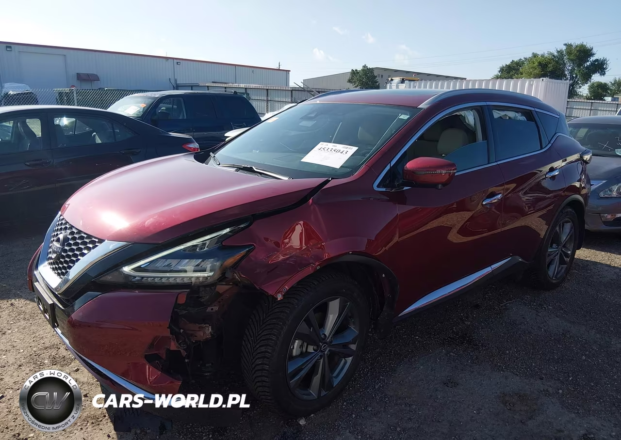 2024 Nissan Murano Platinum Intelligent Awd VIN:5N1AZ2DS7RC118653 - 2
