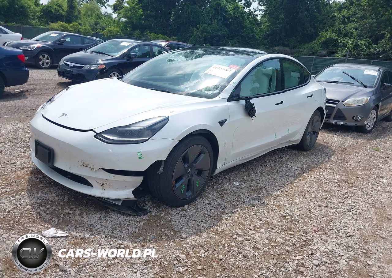 2022 Tesla Model 3 Long Range Dual Motor All-Wheel Drive VIN:5YJ3E1EBXNF192910 - 2