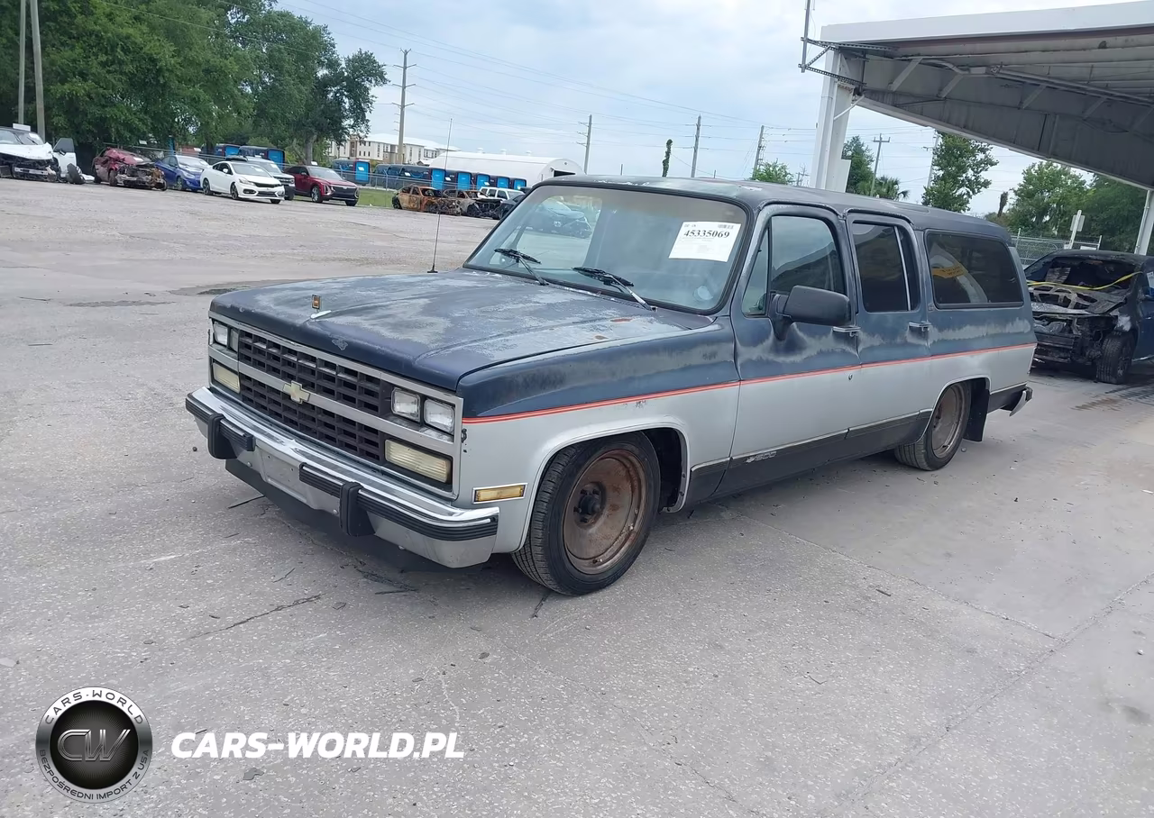 1990 Chevrolet Suburban R1500 VIN:1GNER16K7LF180239 - 2
