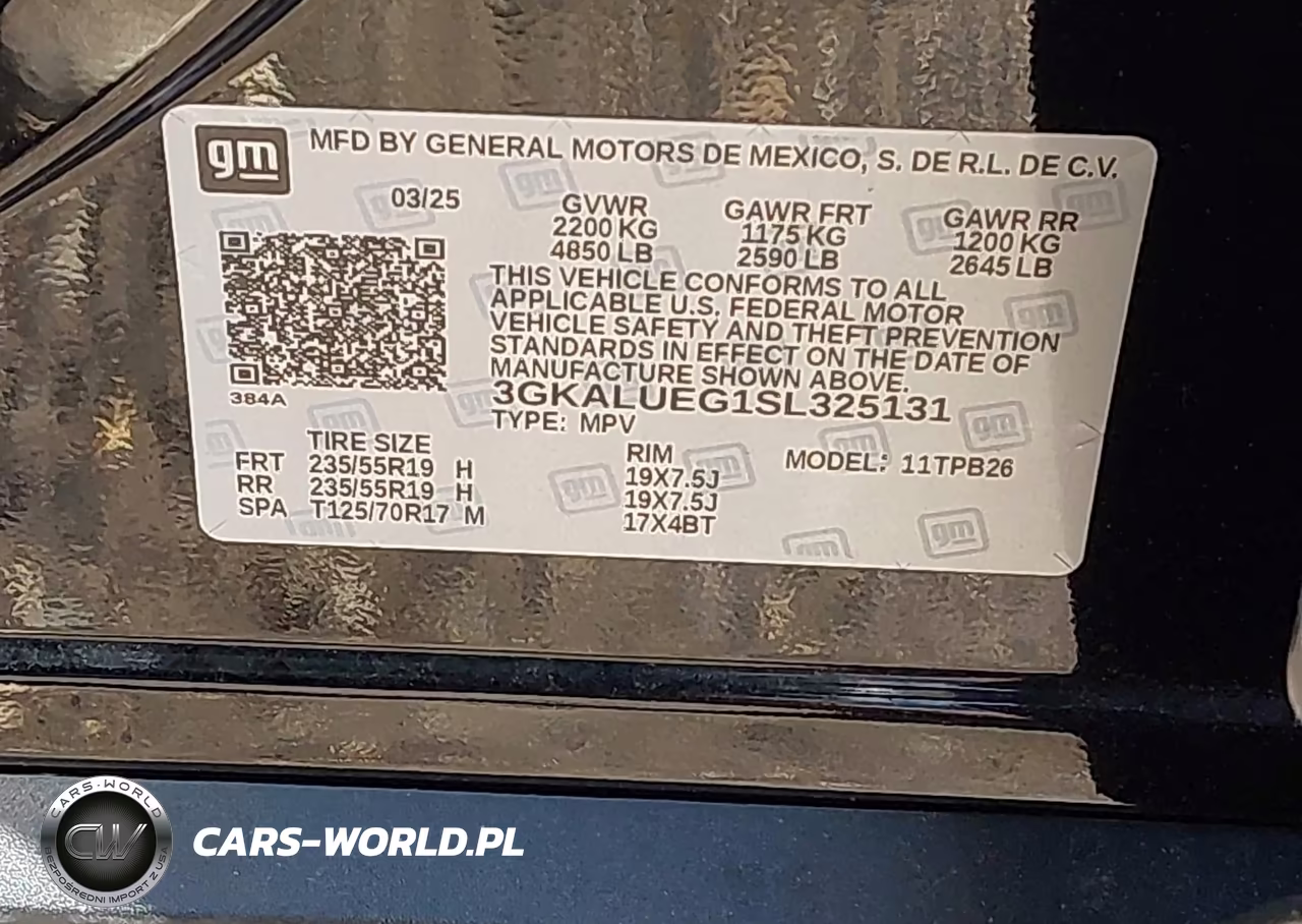 2025 GMC Terrain Awd Elevation VIN:3GKALUEG1SL325131 - 9