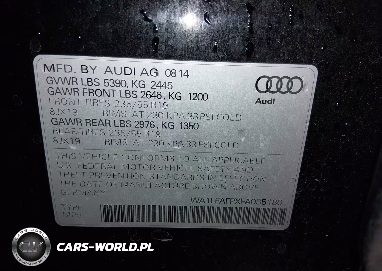 2015 Audi Q5 2.0T Premium VIN:WA1LFAFPXFA035180 - 9