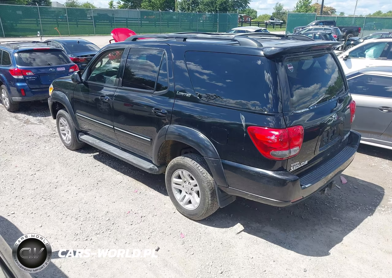 2005 Toyota Sequoia Limited V8 VIN:5TDBT48A75S241854 - 3
