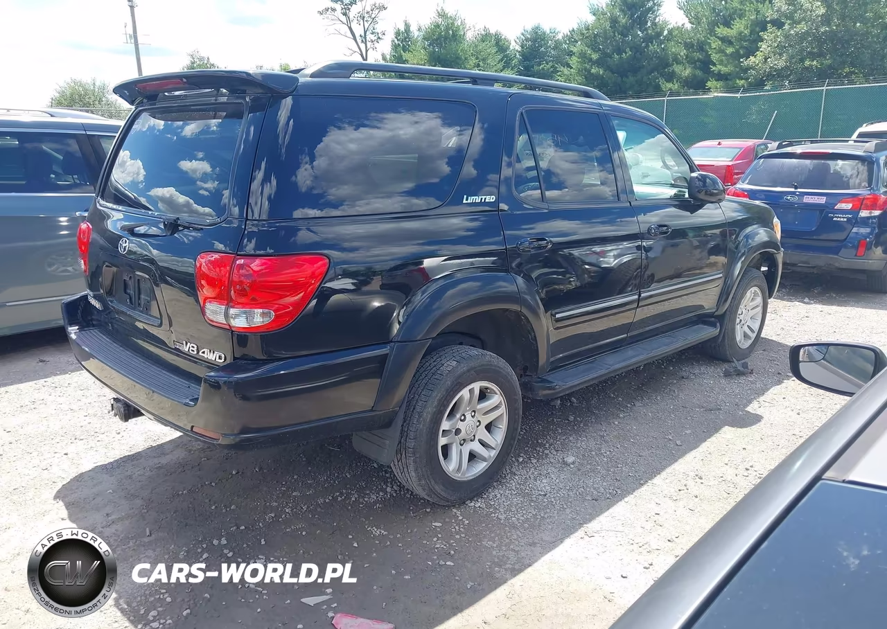 2005 Toyota Sequoia Limited V8 VIN:5TDBT48A75S241854 - 4