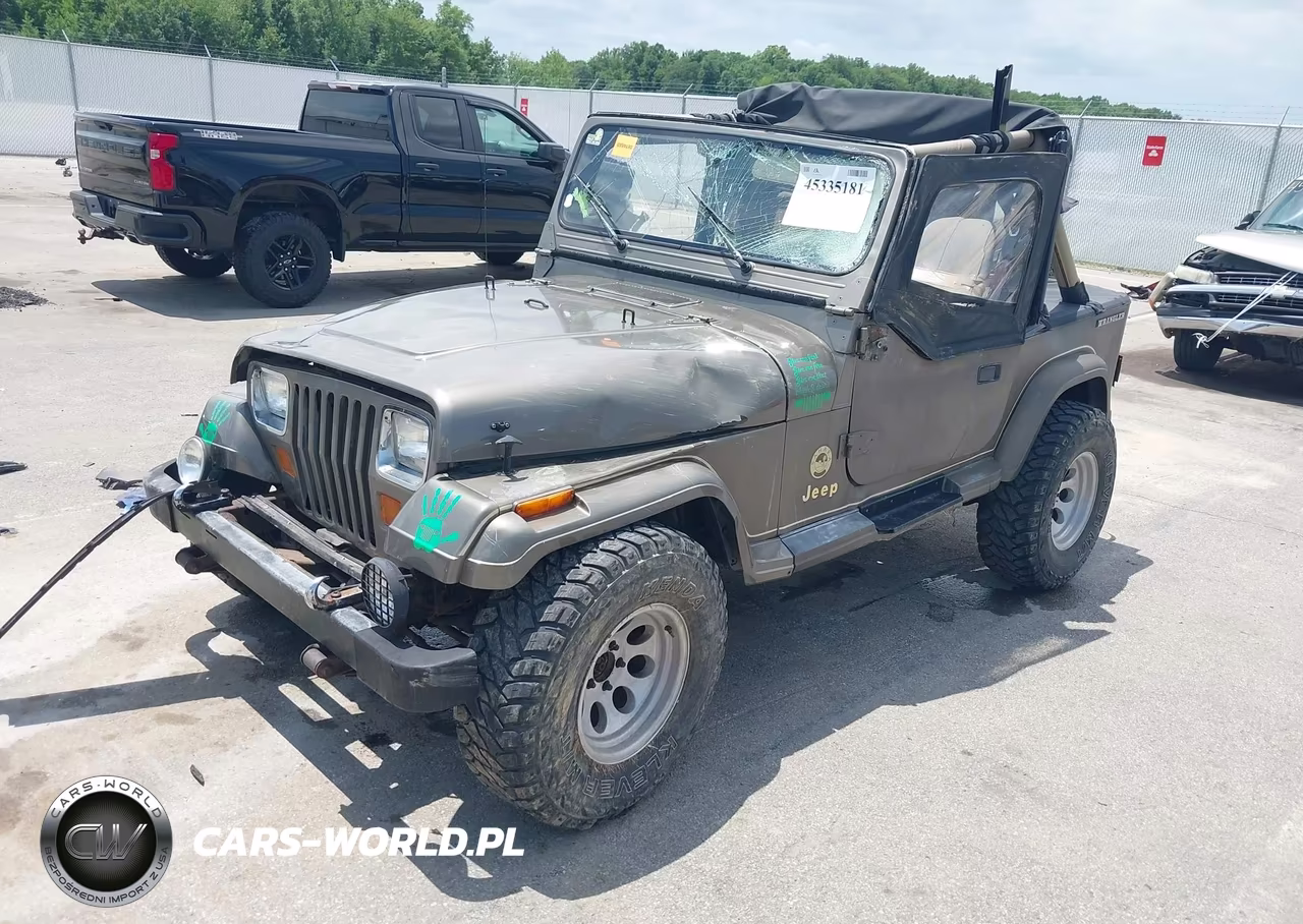 1989 Jeep Wrangler - Yj Sahara VIN:2J4FY49T0KJ168732 - 2