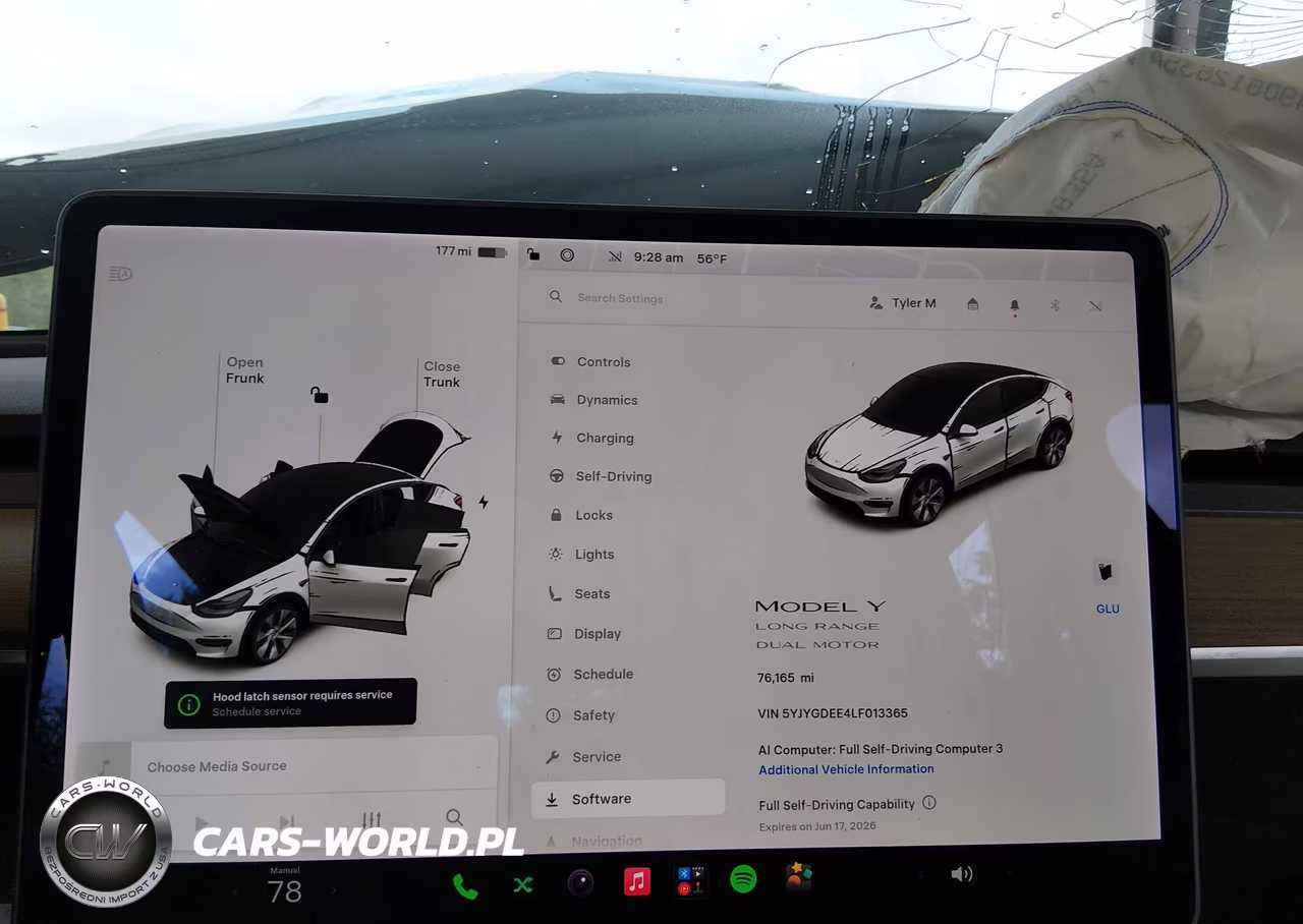 2020 Tesla Model Y Long Range Dual Motor All-Wheel Drive VIN:5YJYGDEE4LF013365 - 7