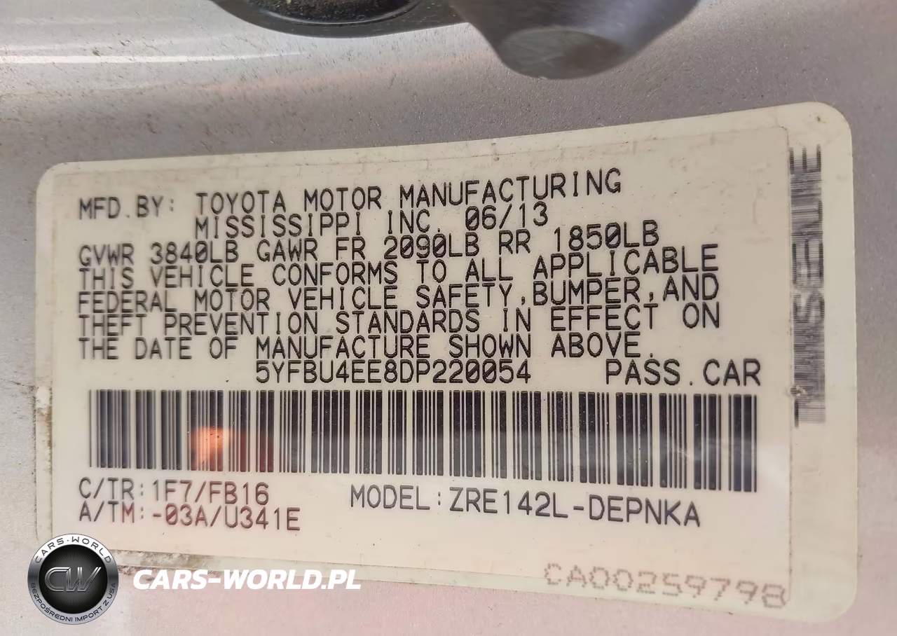 2013 Toyota Corolla Le VIN:5YFBU4EE8DP220054 - 9