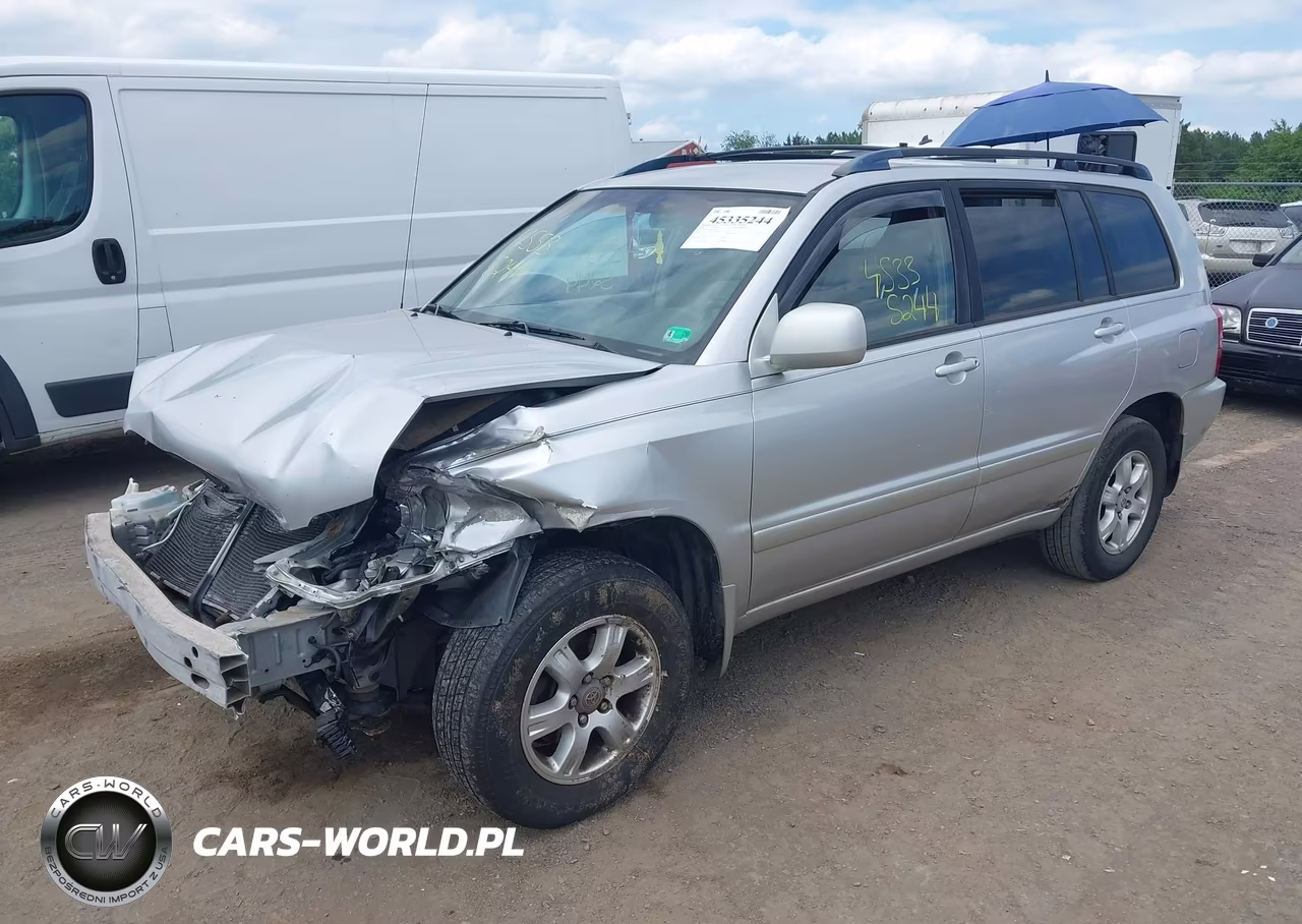 2001 Toyota Highlander V6 VIN:JTEGF21AX10016672 - 2