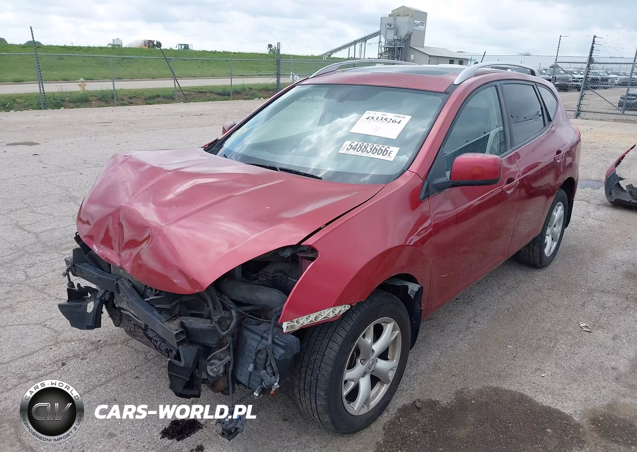 2008 Nissan Rogue VIN:JN8AS58V08W144978 - 2