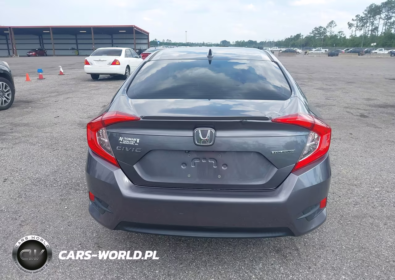 2017 Honda Civic Touring VIN:19XFC1F91HE001416 - 16