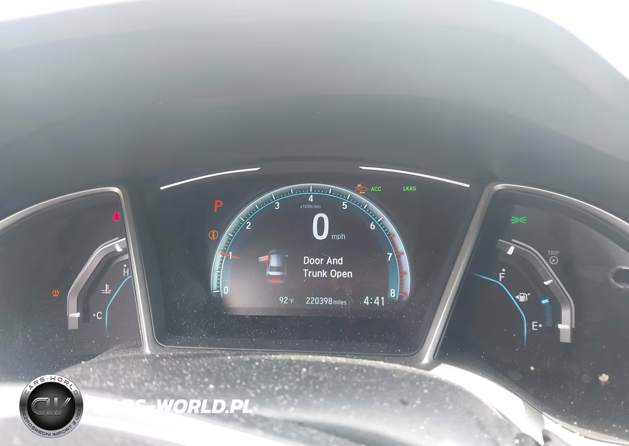 2017 Honda Civic Touring VIN:19XFC1F91HE001416 - 7