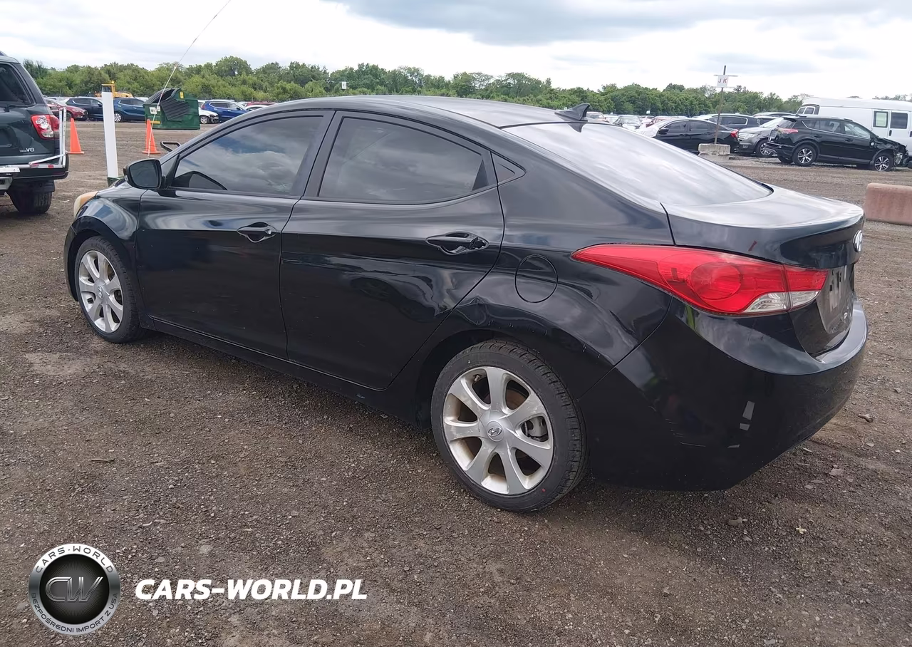 2011 Hyundai Elantra Limited VIN:5NPDH4AE5BH015854 - 3