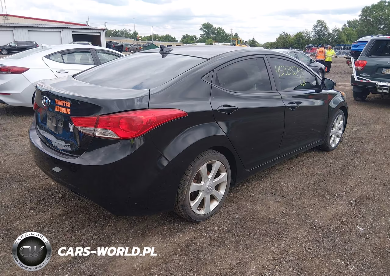 2011 Hyundai Elantra Limited VIN:5NPDH4AE5BH015854 - 4