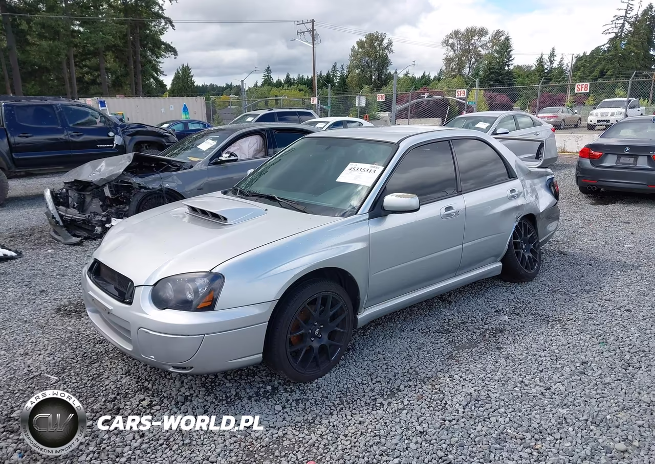 2005 Subaru Impreza 2.5Rs VIN:JF1GD66545H516739 - 2