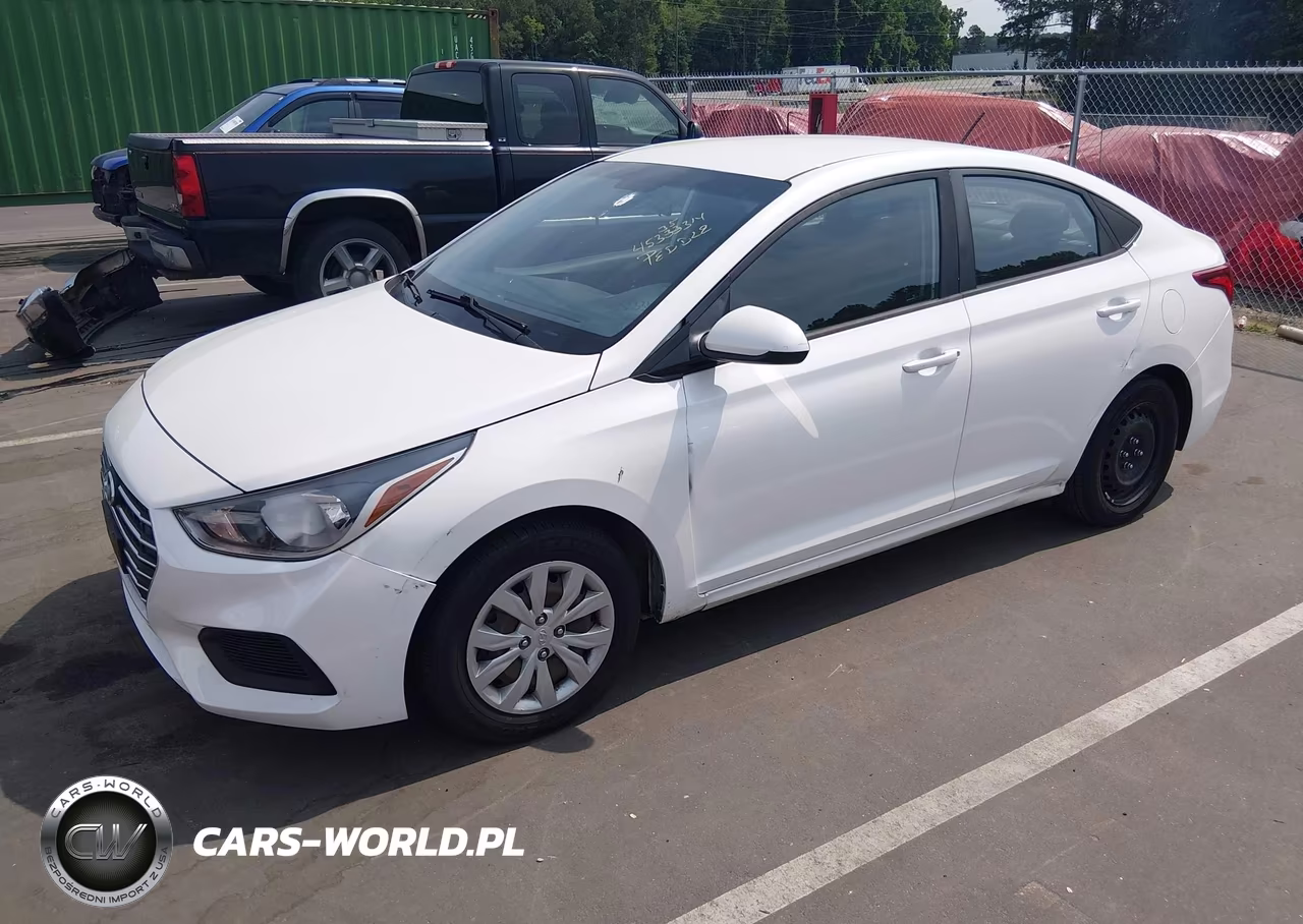 2019 Hyundai Accent Se VIN:3KPC24A36KEO53075 - 2