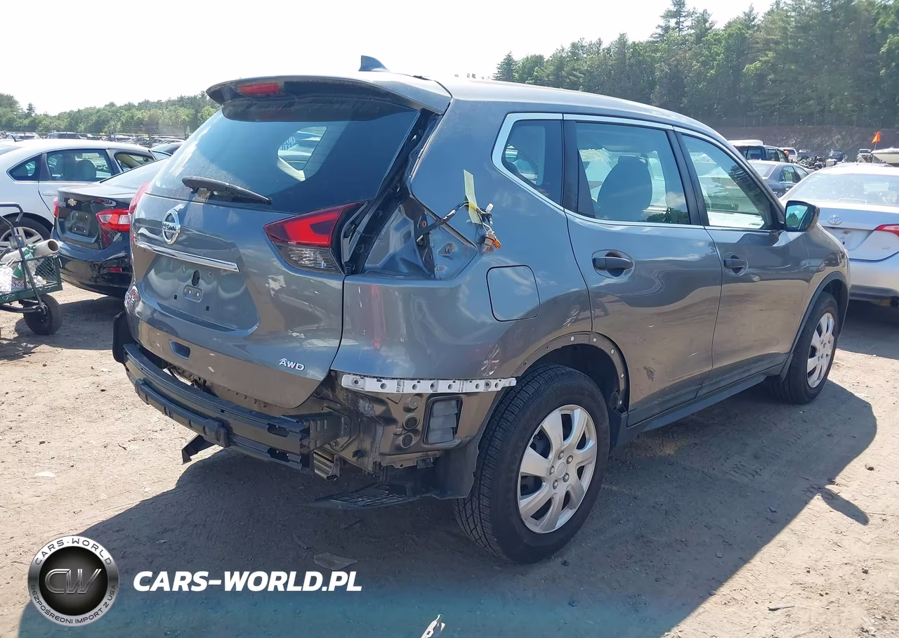 2017 Nissan Rogue S VIN:5N1AT2MV9HC800072 - 4