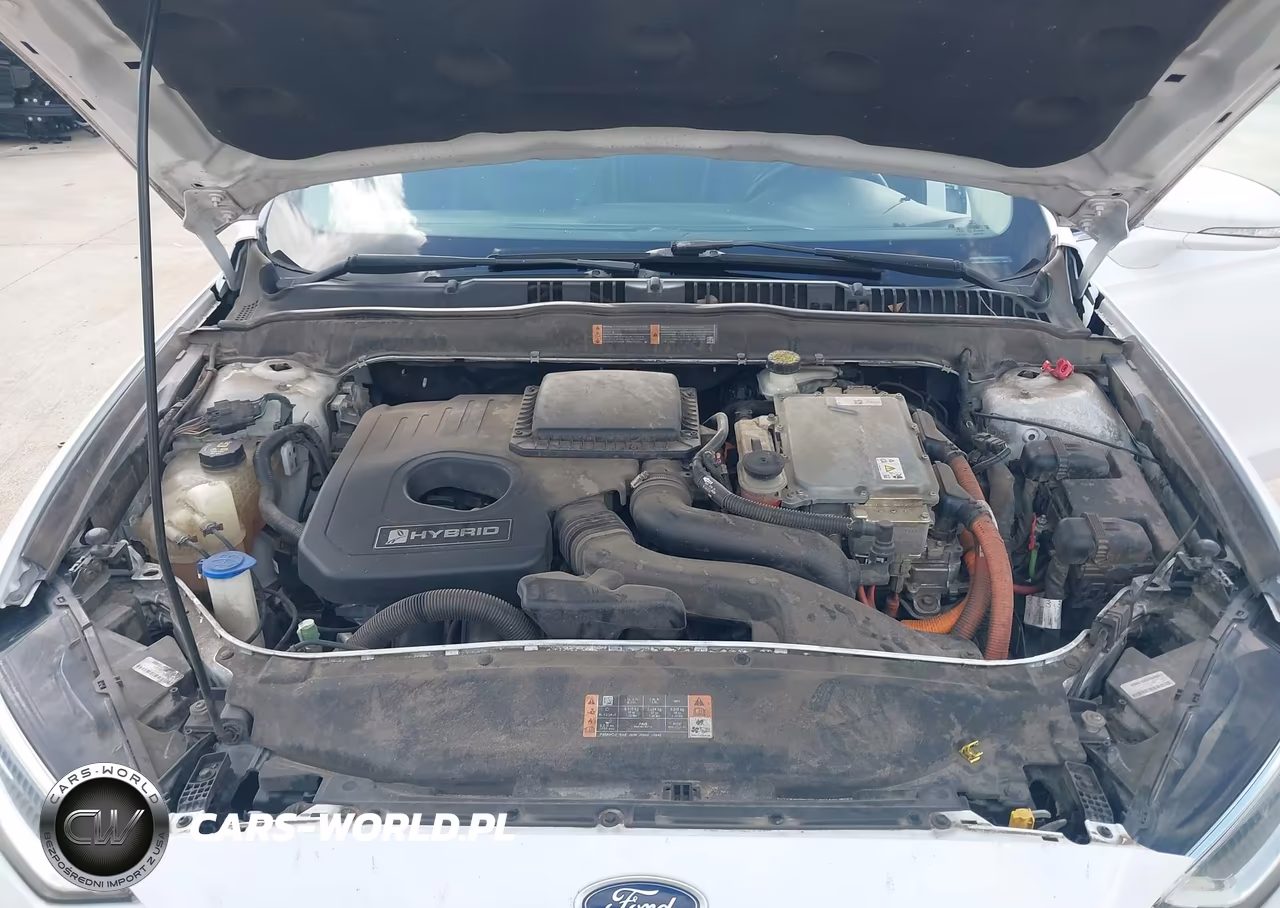 2018 Ford Fusion Hybrid Titanium VIN:3FA6P0RUXJR103011 - 10