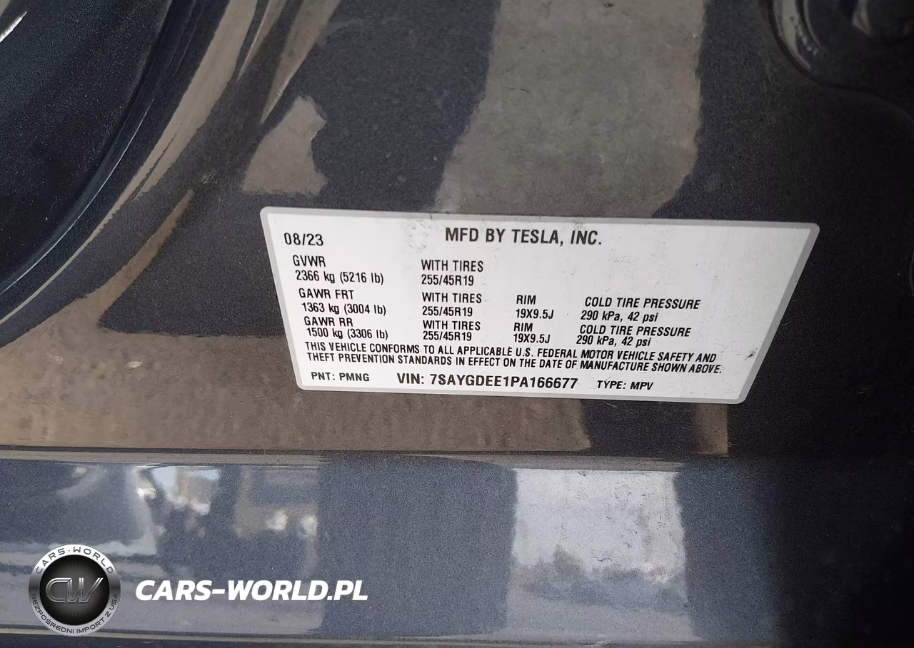 2023 Tesla Model Y Awd-Long Range Dual Motor All-Wheel Drive VIN:7SAYGDEE1PA166677 - 9