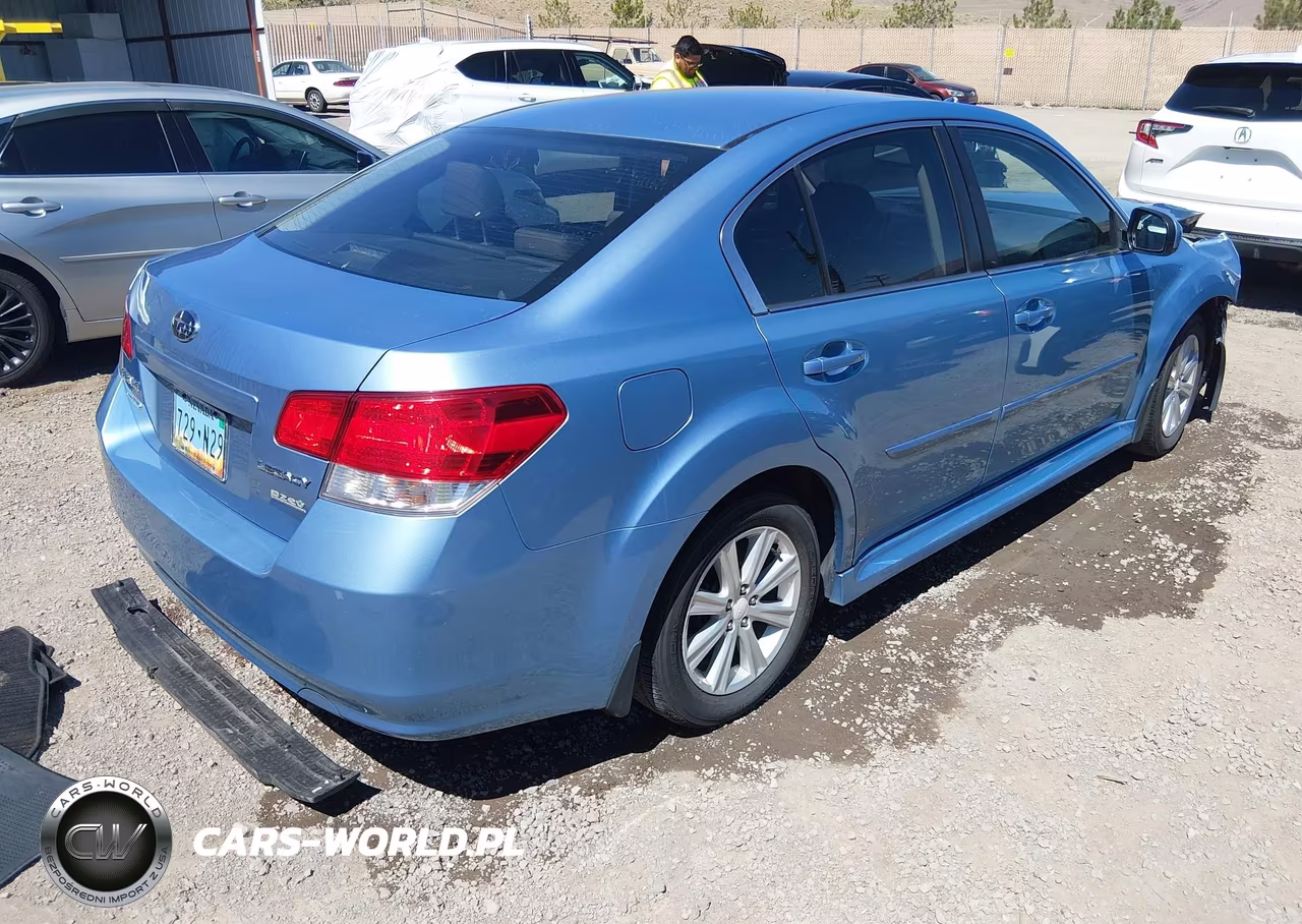 2012 Subaru Legacy 2.5I Premium VIN:4S3BMBC68C3014434 - 4