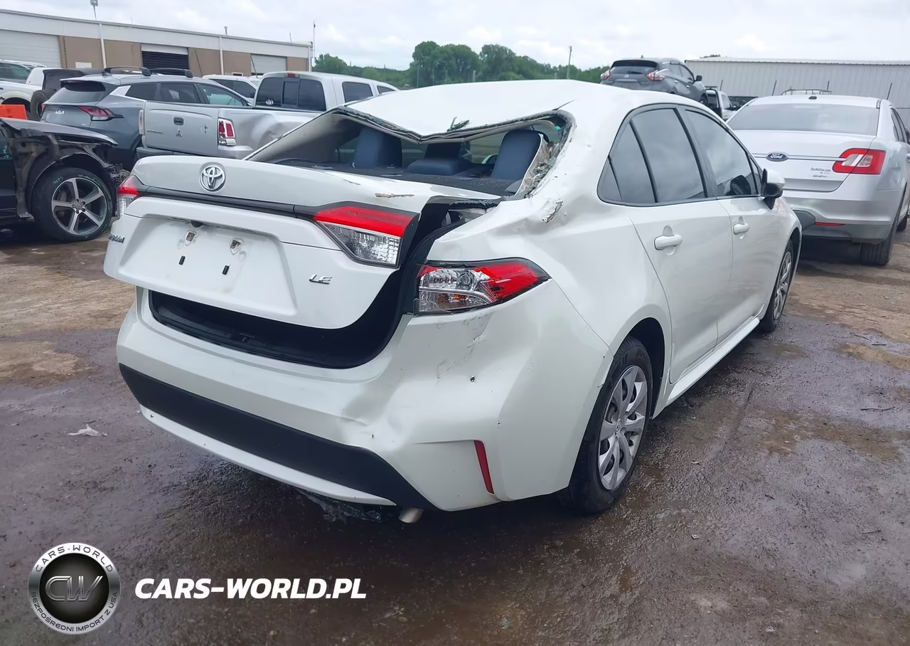 2020 Toyota Corolla Le VIN:JTDEPRAEXLJ012834 - 4