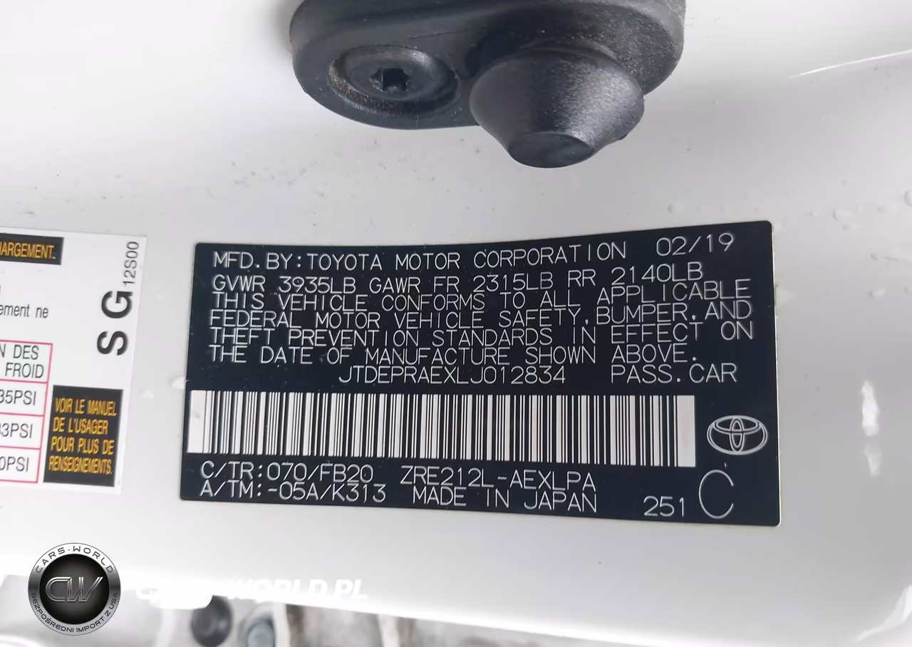 2020 Toyota Corolla Le VIN:JTDEPRAEXLJ012834 - 9