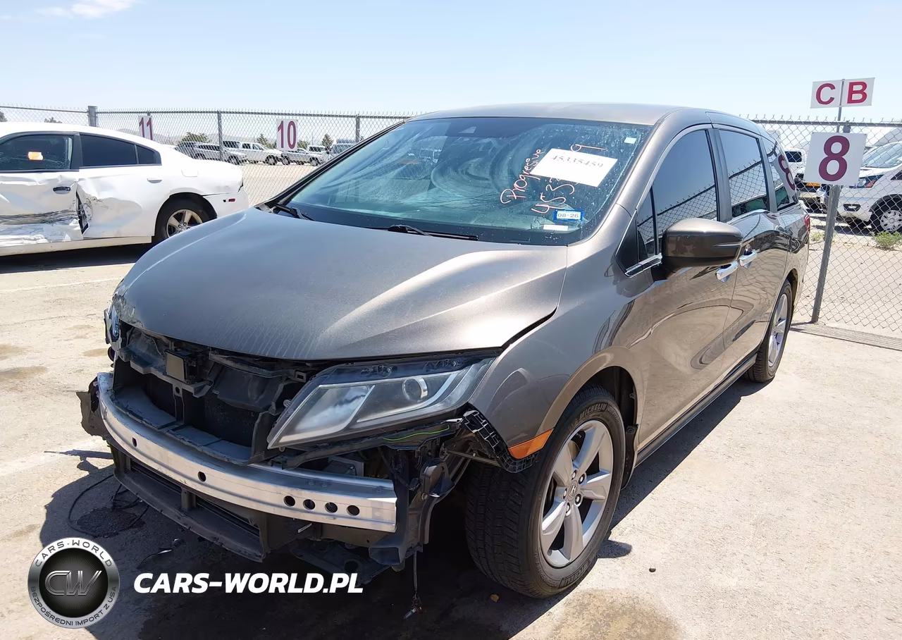 2019 Honda Odyssey Ex VIN:5FNRL6H52KB072744 - 2