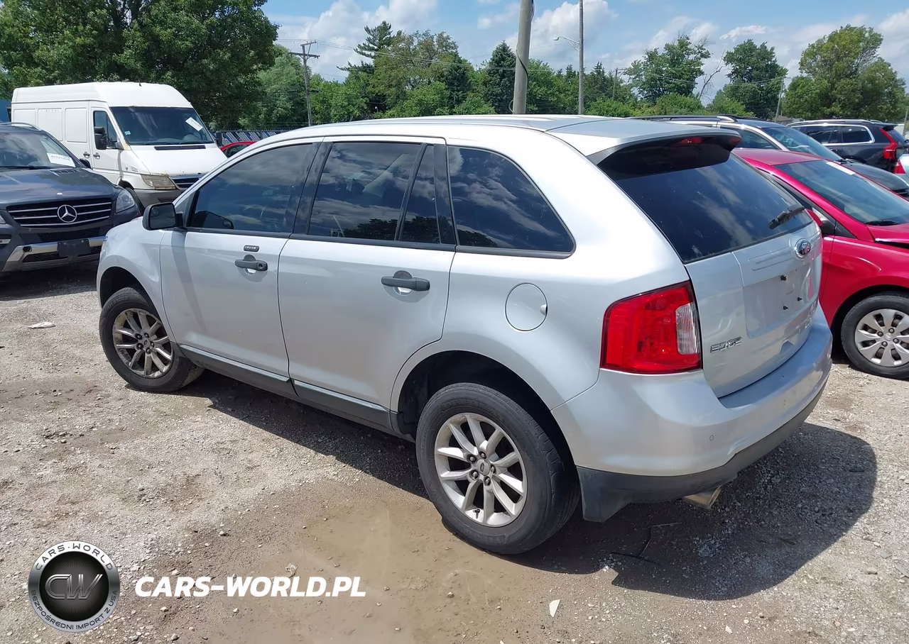 2014 Ford Edge Se VIN:2FMDK3GC9EBA44996 - 3