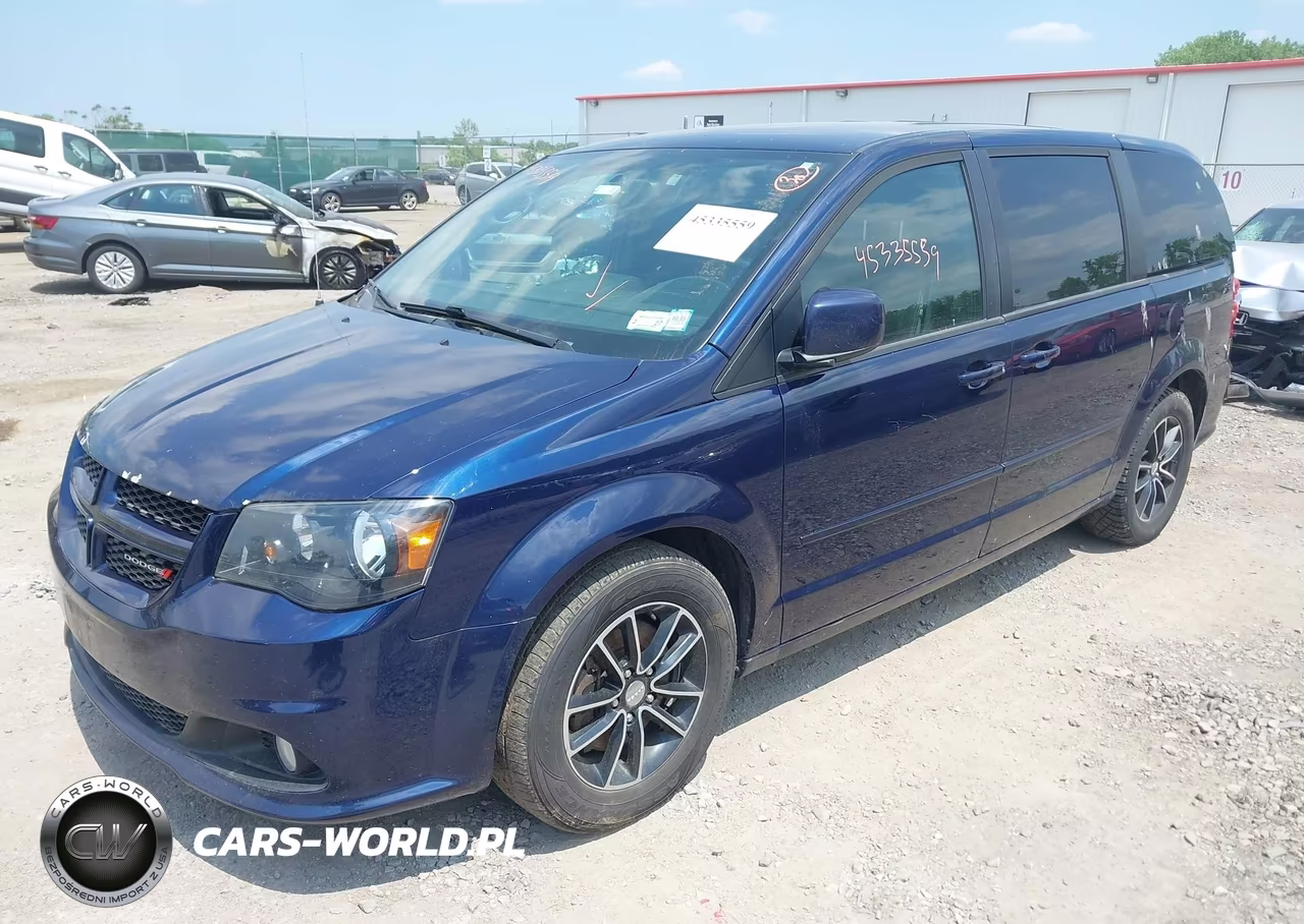 2017 Dodge Grand Caravan Gt VIN:2C4RDGEG9HR626397 - 2
