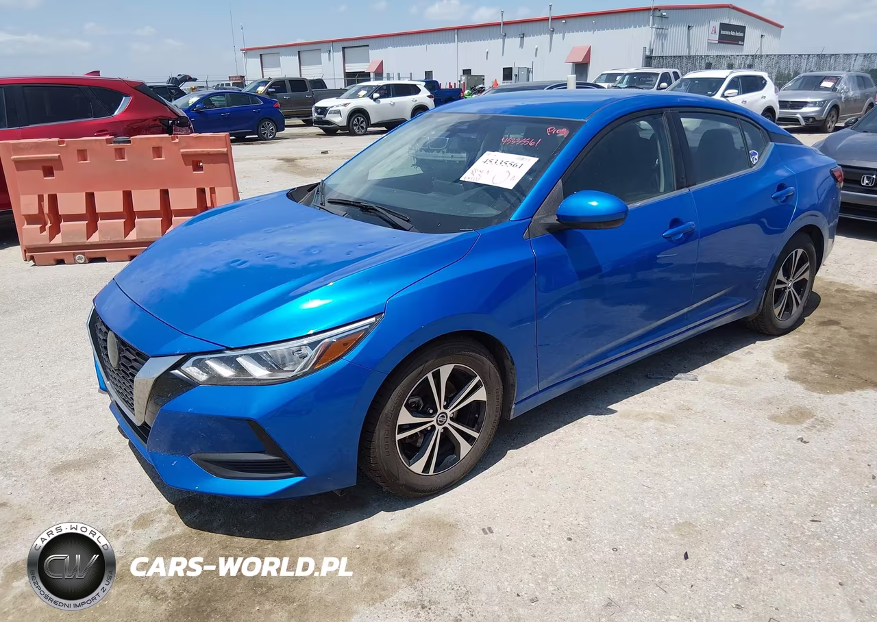 2021 Nissan Sentra Sv Xtronic Cvt VIN:3N1AB8CV8MY211286 - 2