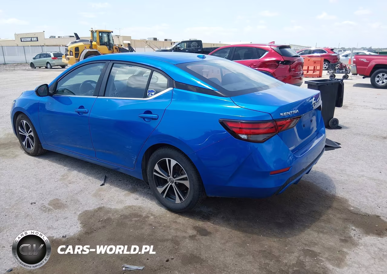 2021 Nissan Sentra Sv Xtronic Cvt VIN:3N1AB8CV8MY211286 - 3