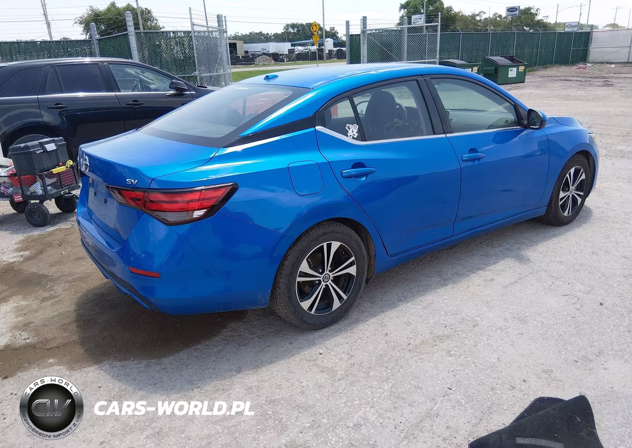 2021 Nissan Sentra Sv Xtronic Cvt VIN:3N1AB8CV8MY211286 - 4