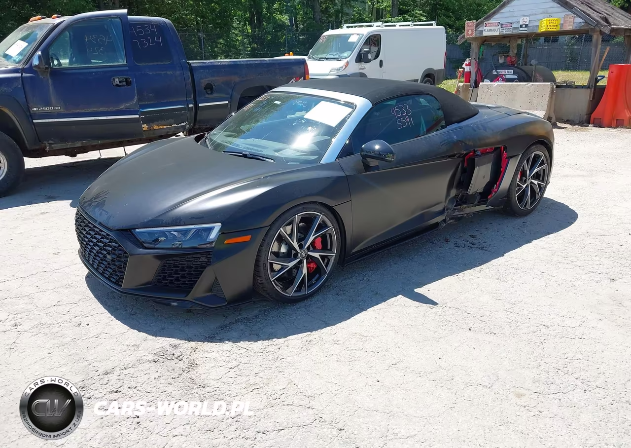 2021 Audi R8 Spyder V10 Rwd S Tronic VIN:WUABACFX4M7900475 - 2