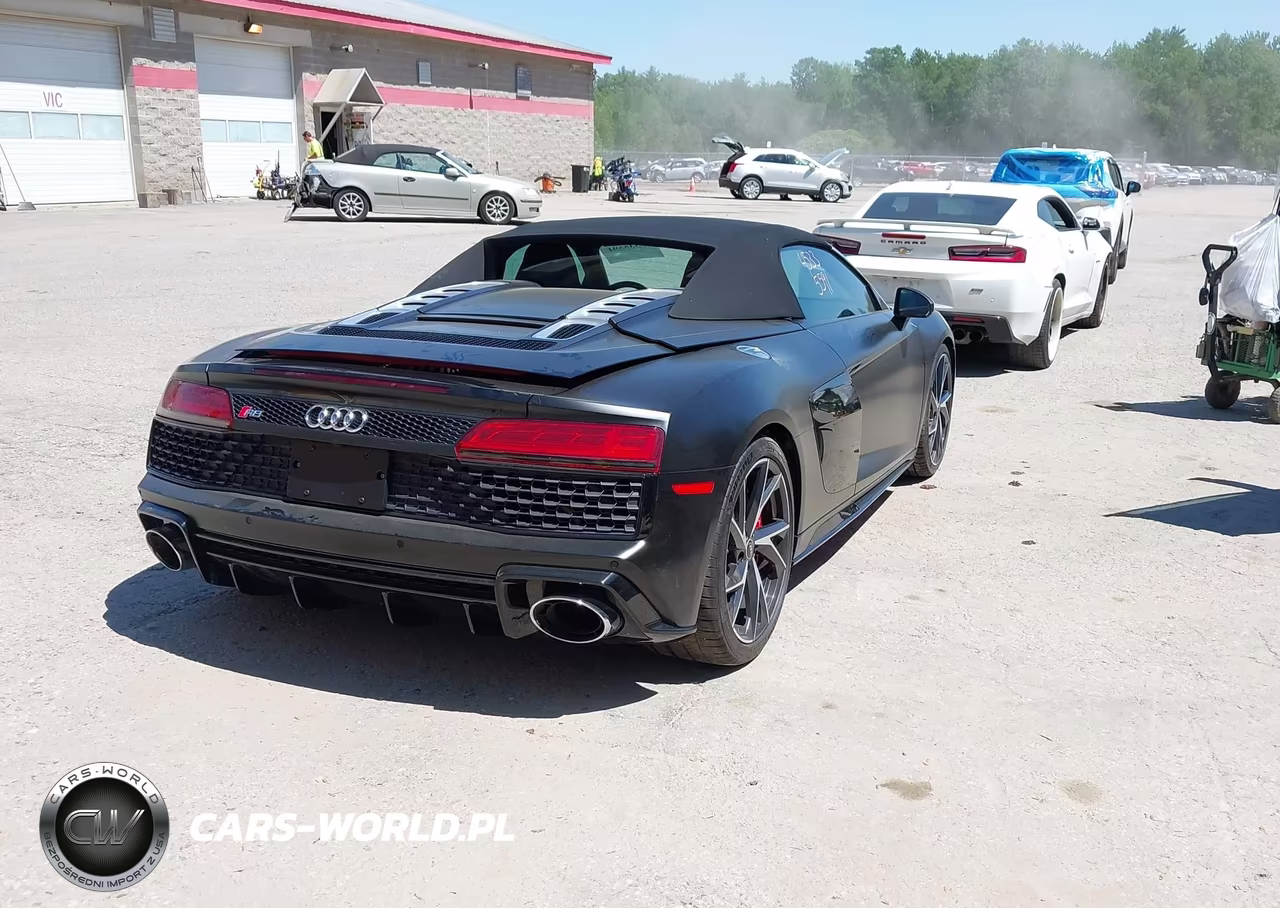 2021 Audi R8 Spyder V10 Rwd S Tronic VIN:WUABACFX4M7900475 - 4