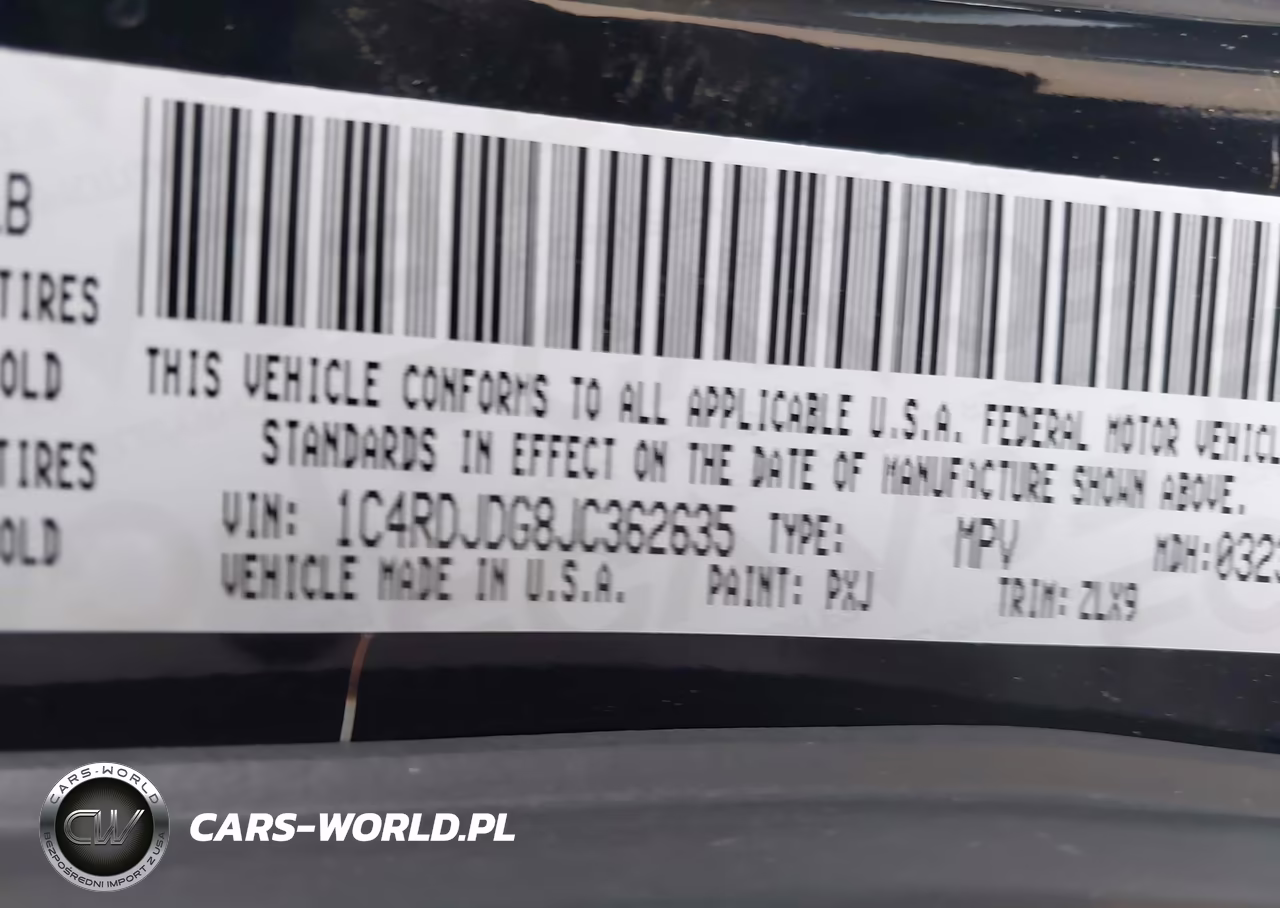 2018 Dodge Durango Gt Awd VIN:1C4RDJDG8JC362635 - 9