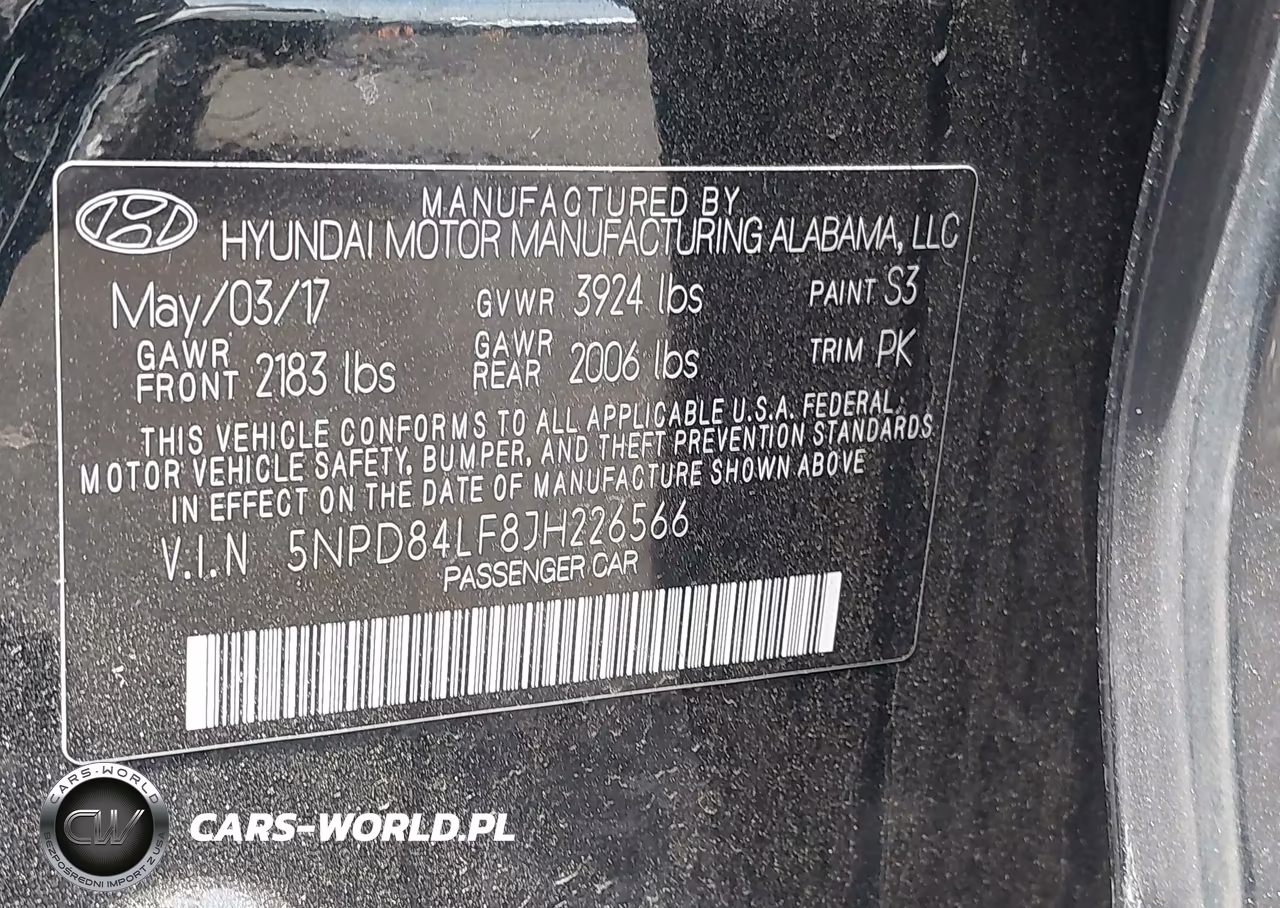 2018 Hyundai Elantra Sel VIN:5NPD84LF8JH226566 - 9