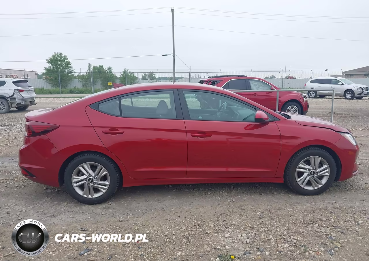 2020 Hyundai Elantra Sel VIN:KMHD84LF5LU993537 - 13