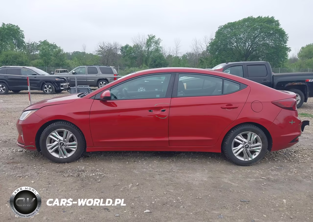 2020 Hyundai Elantra Sel VIN:KMHD84LF5LU993537 - 14