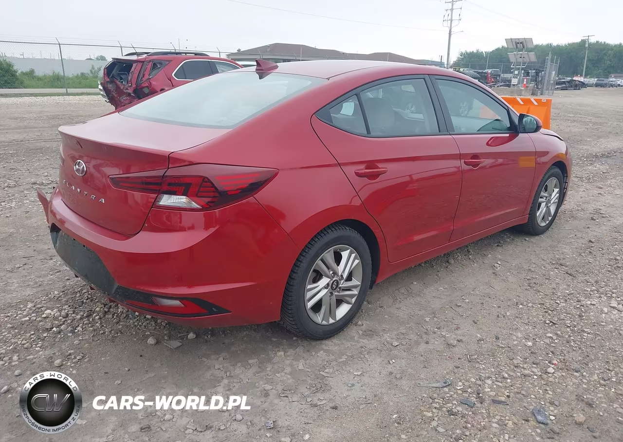 2020 Hyundai Elantra Sel VIN:KMHD84LF5LU993537 - 4