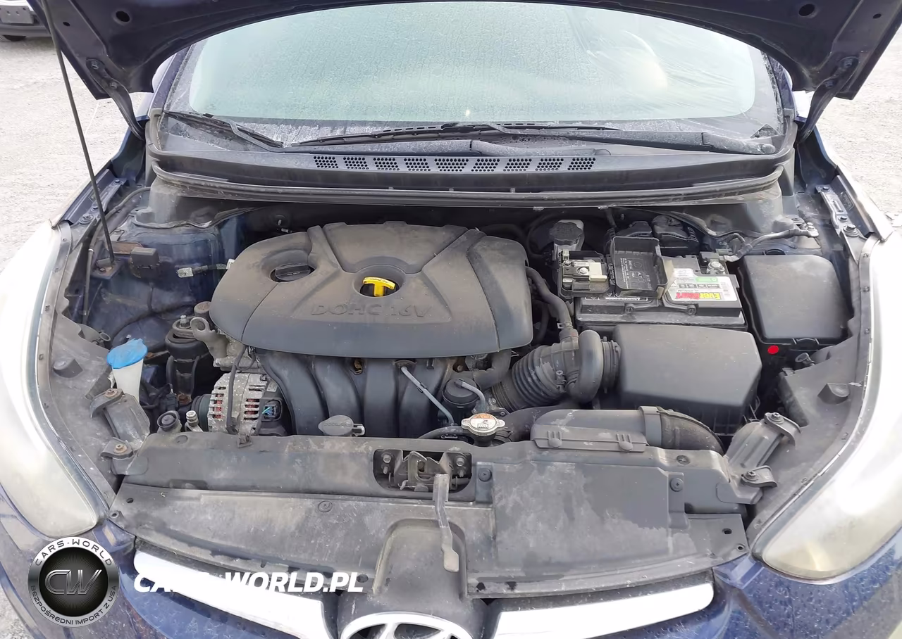2014 Hyundai Elantra Se VIN:5NPDH4AE4EH487225 - 10