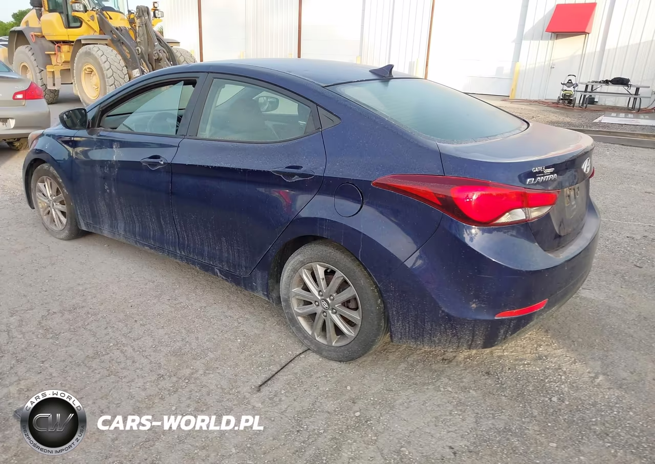2014 Hyundai Elantra Se VIN:5NPDH4AE4EH487225 - 3