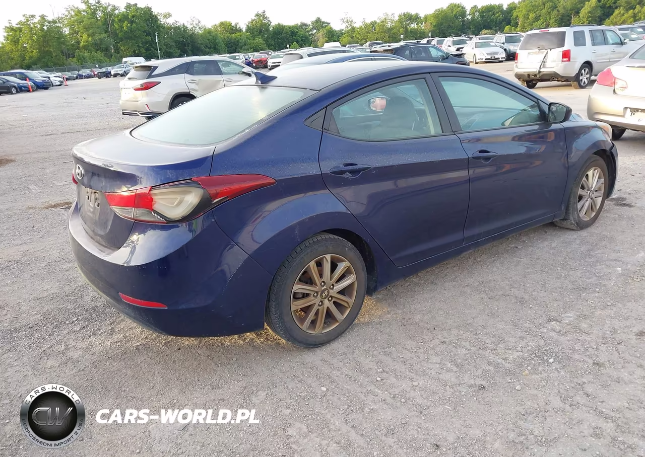 2014 Hyundai Elantra Se VIN:5NPDH4AE4EH487225 - 4